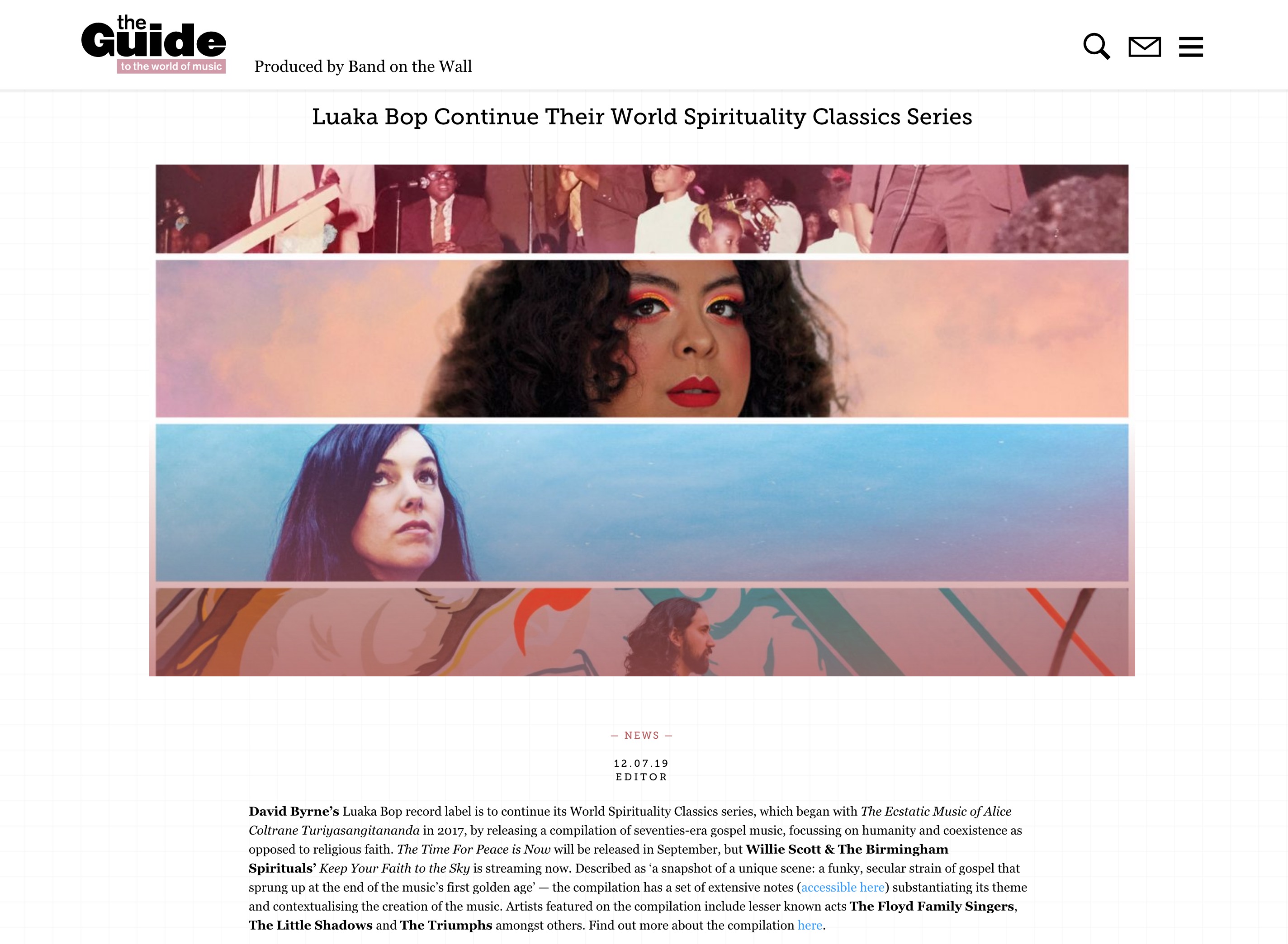 The Guide To The World Of Music