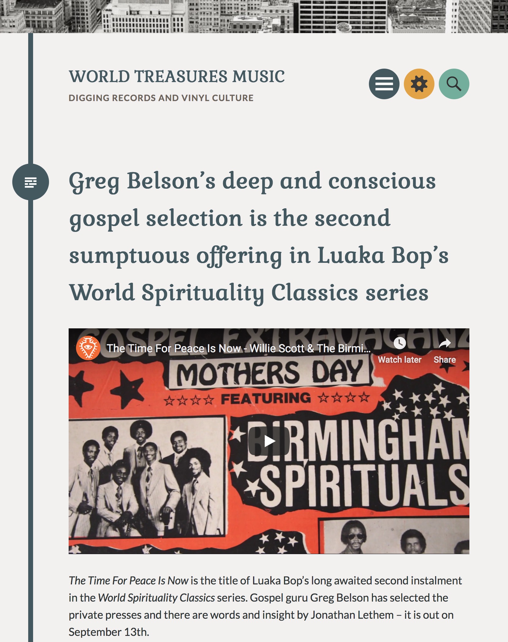 World Treasures Music